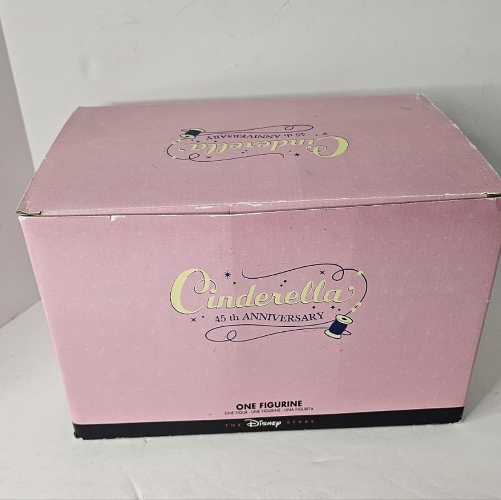 DISNEY CINDERELLA 45TH ANNIVERSARY CERAMIC FIGURE
